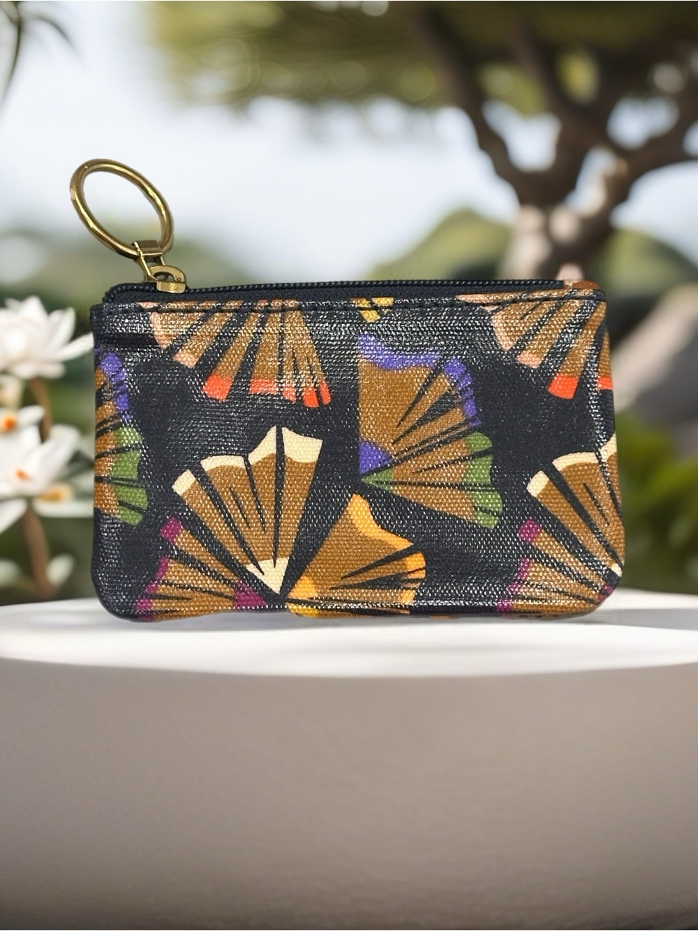 Fossil Zip Key/Card Pouch